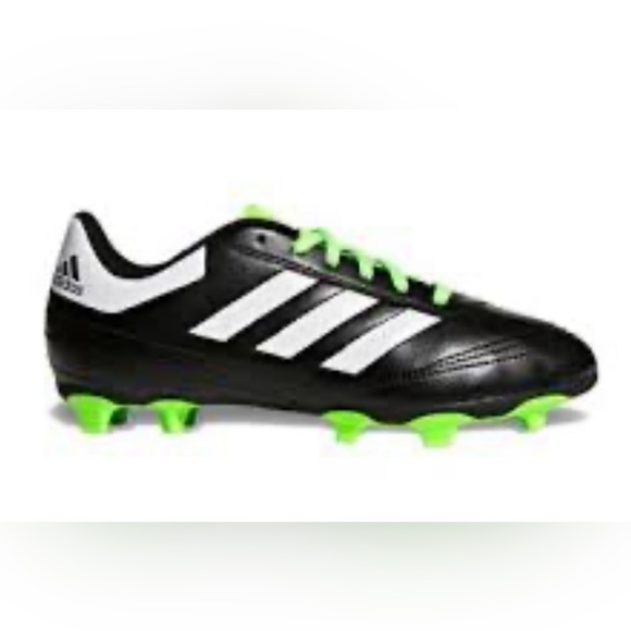 adidas Shoes Adidas Kids Soccer Cleats Black White Green Kids Size